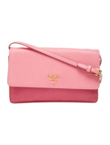 Saffiano Leather Shoulder Bag