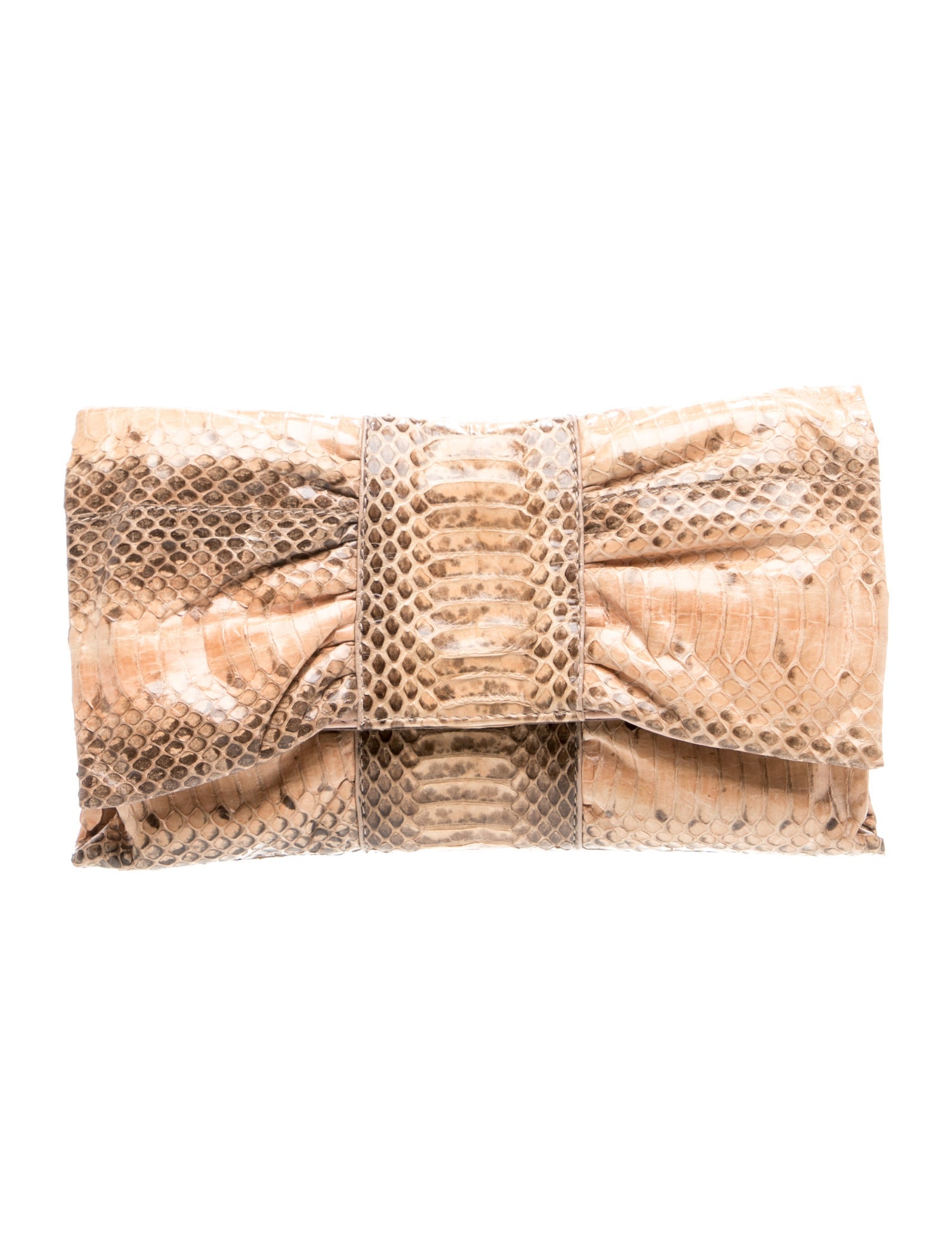 Snakeskin Clutch