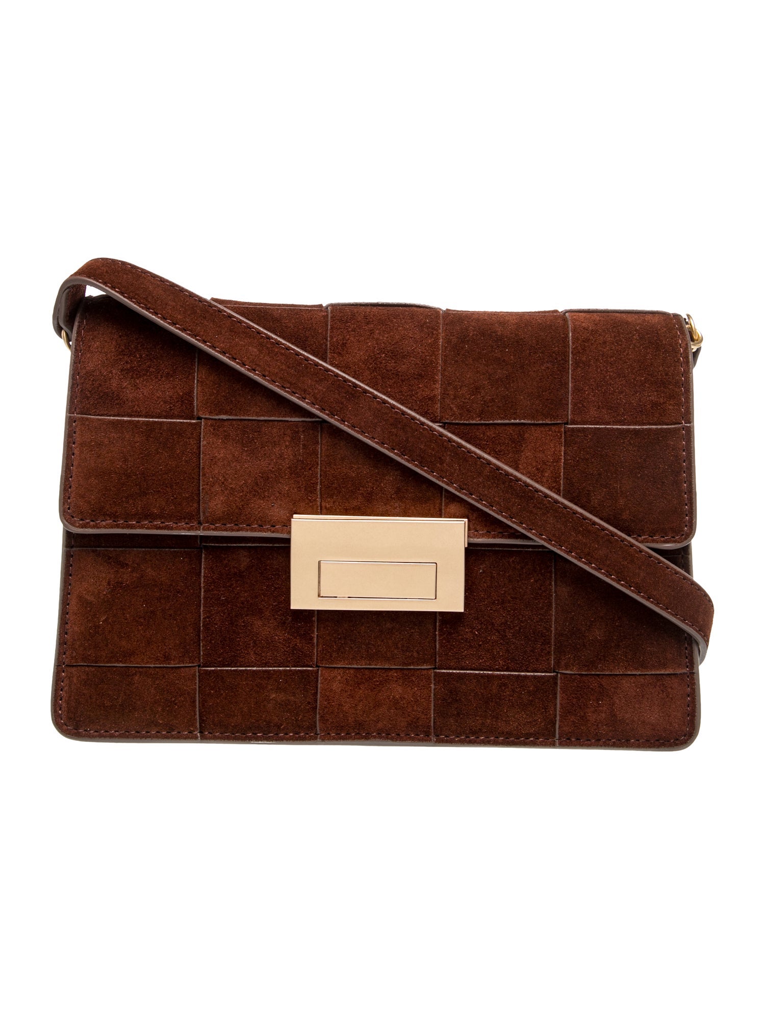 Loeffler Randall Suede Shoulder Bag