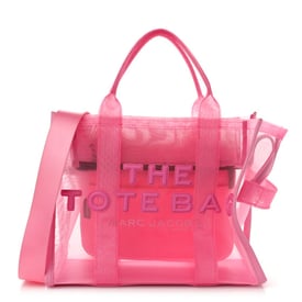 Marc Jacobs Nylon Medium The Mesh Tote Bag Pink