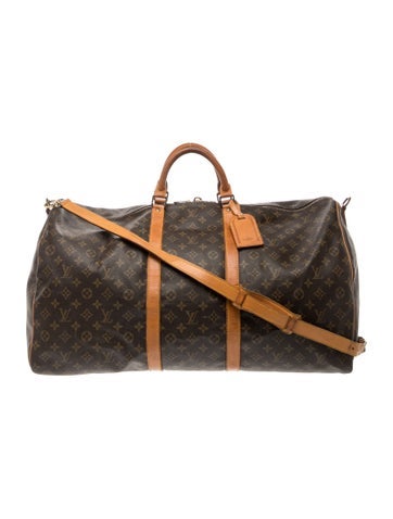 LV Monogram Keepall Bandouliere 55