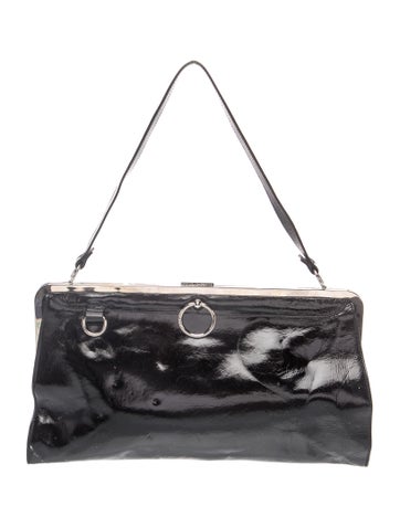 Patent Leather Shoulder Bag