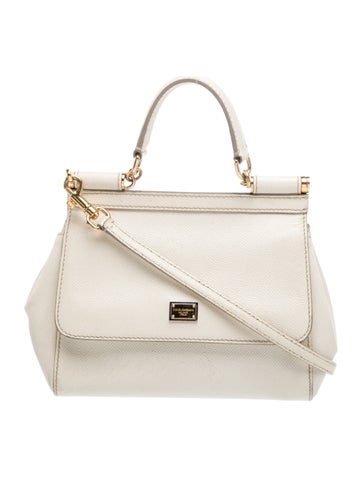 Leather Top Handle Bag