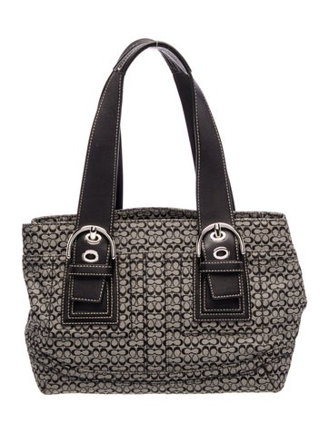 GG Canvas Top Handle Bag