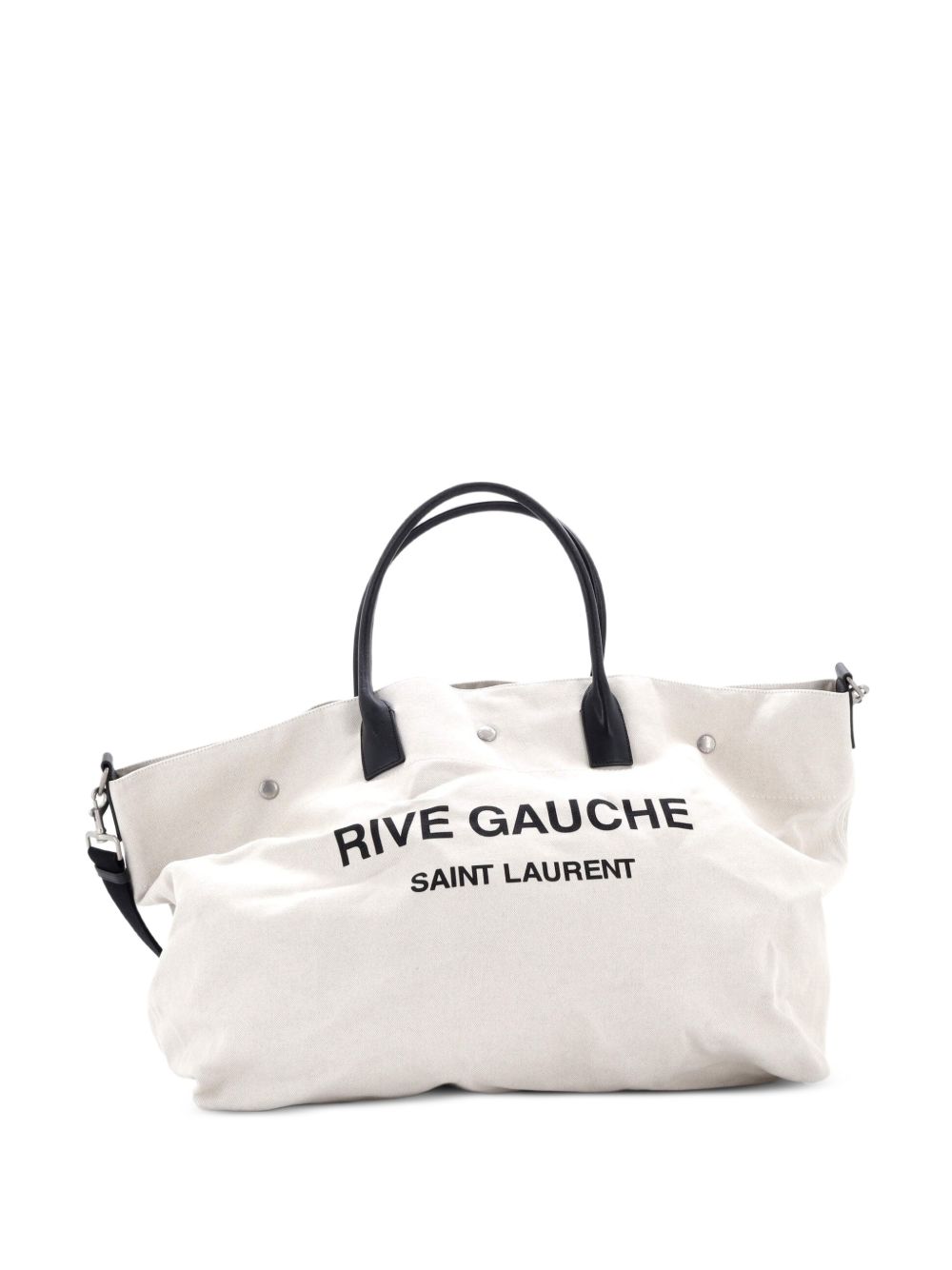 Rive Gauche Shopper Canvas Maxi tote bag