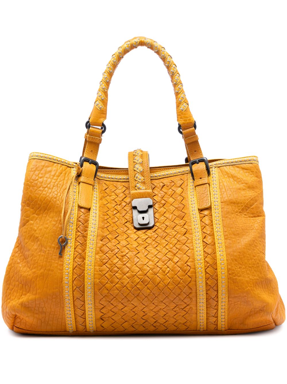 Bottega Veneta 2012-2025 Medium Nappa Intrecciato Punto Mocassino Roma tote bag