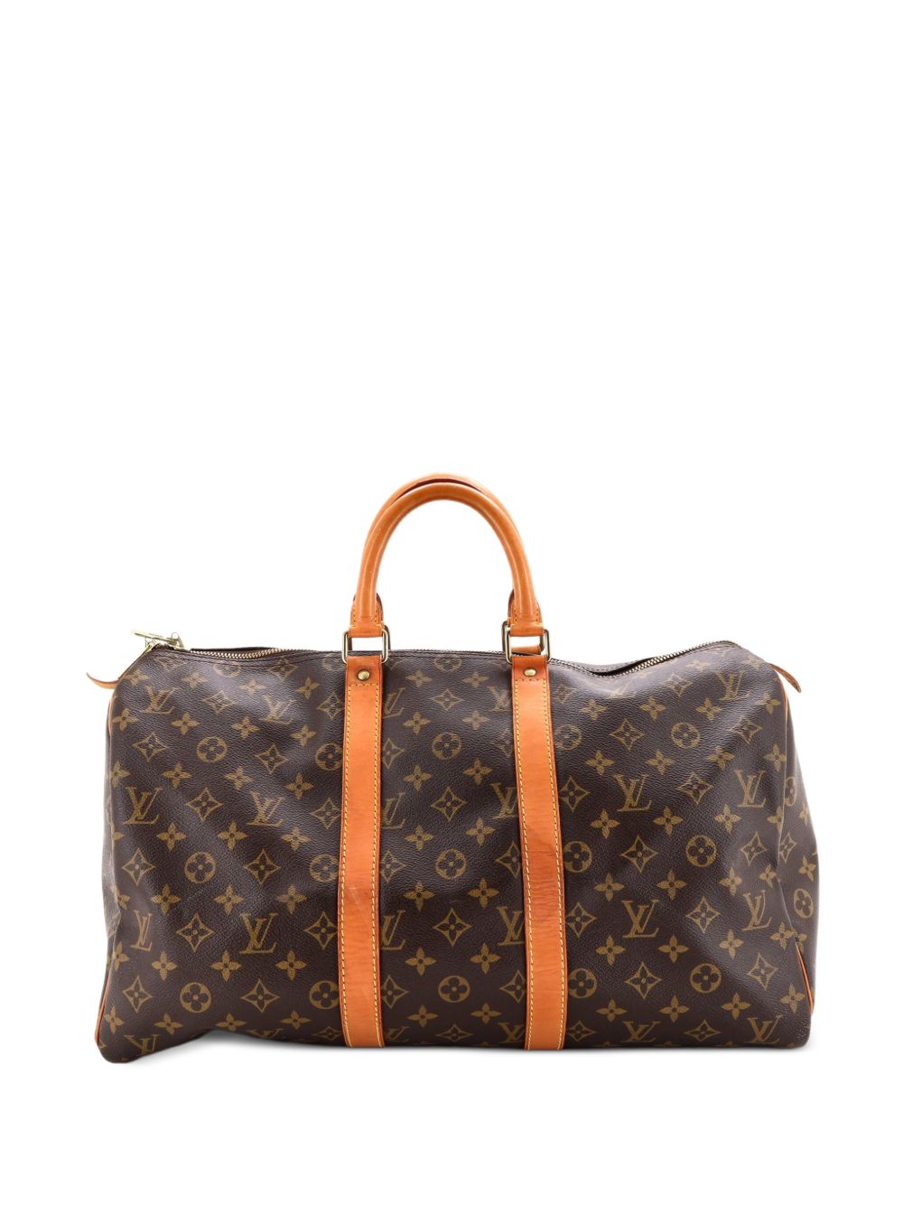 Louis Vuitton Keepall Bag Monogram Canvas 45 satchel