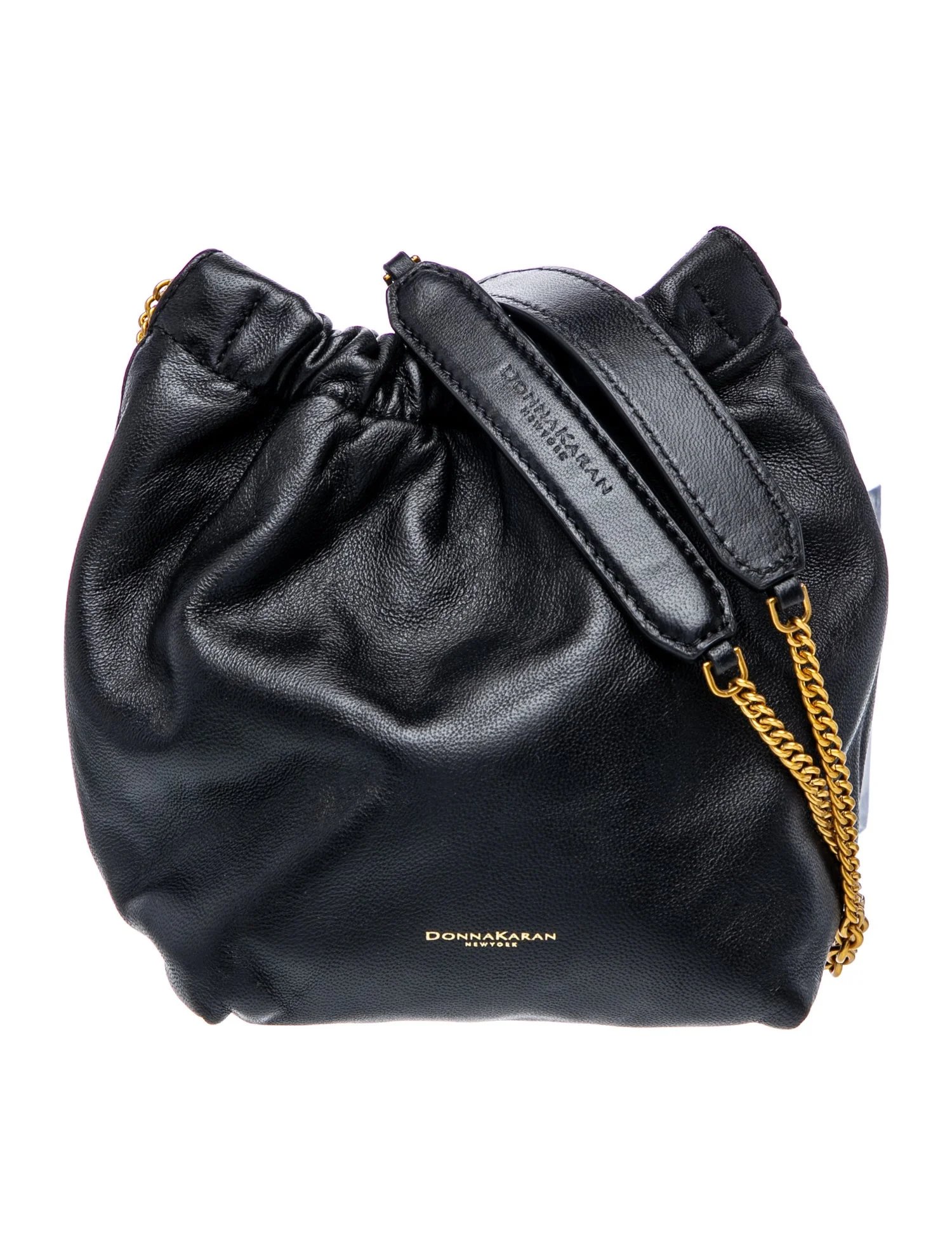 Leather Bucket Bag