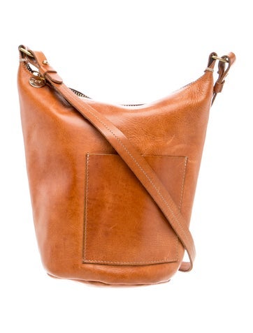 Leather Bucket Bag