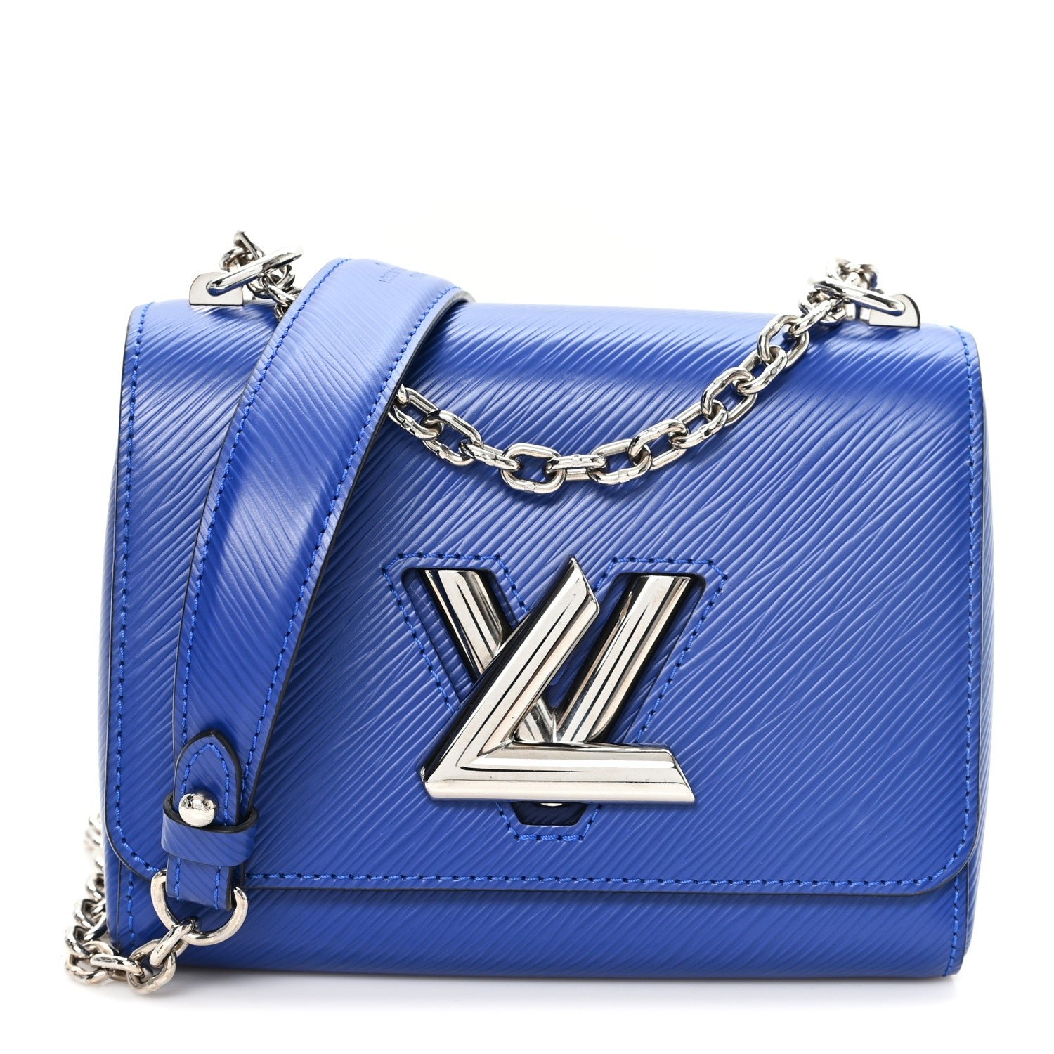 Louis Vuitton Epi Twist Shoulder Bag PM Blueberry