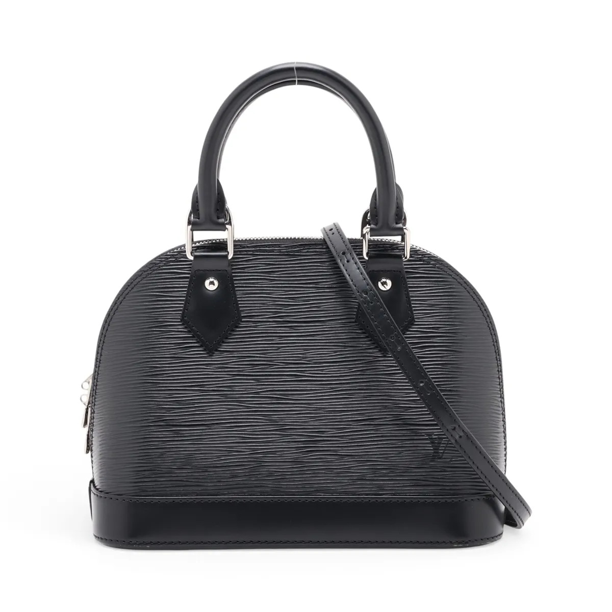 Louis Vuitton Epi Alma BB M24645 Black There was an RFID response