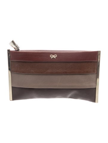 Anya Hindmarch Leather Clutch