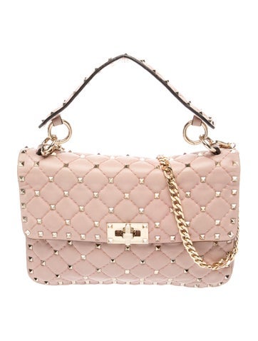 Rockstud Top Handle Bag
