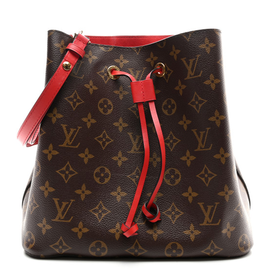 Louis Vuitton Monogram Neonoe MM Coquelicot