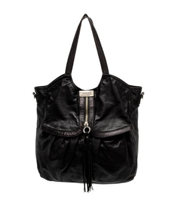 Jimmy Choo Choo Leather Shoulder Bag