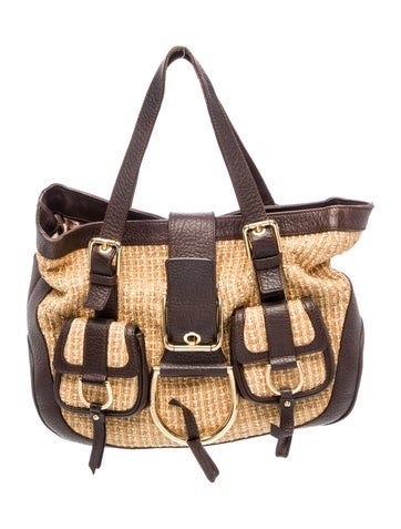 Raffia Shoulder Bag