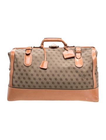 Dooney & Bourke Canvas Weekender Bag Vintage
