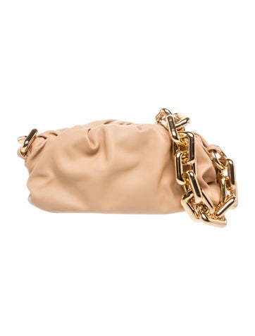 Bottega Veneta Leather Chain Pouch