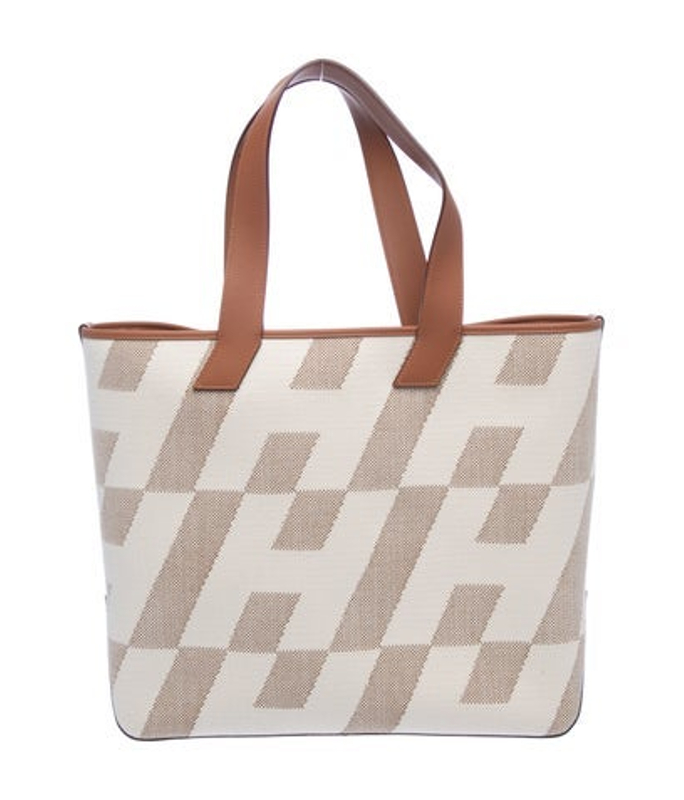Hermes Toile Swift Cabas H En Biais 40