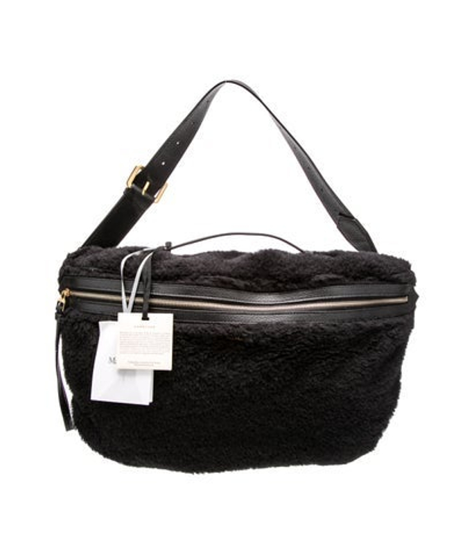 Max Mara Mara Faux Fur Shoulder Bag W Tags