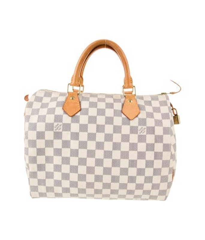 Louis Vuitton Vuitton Damier Azur Speedy 30