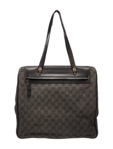 GG Denim Travel Tote