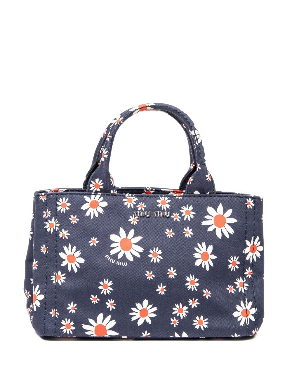 floral handle bag