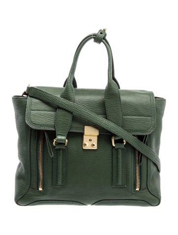 Leather Top Handle Bag