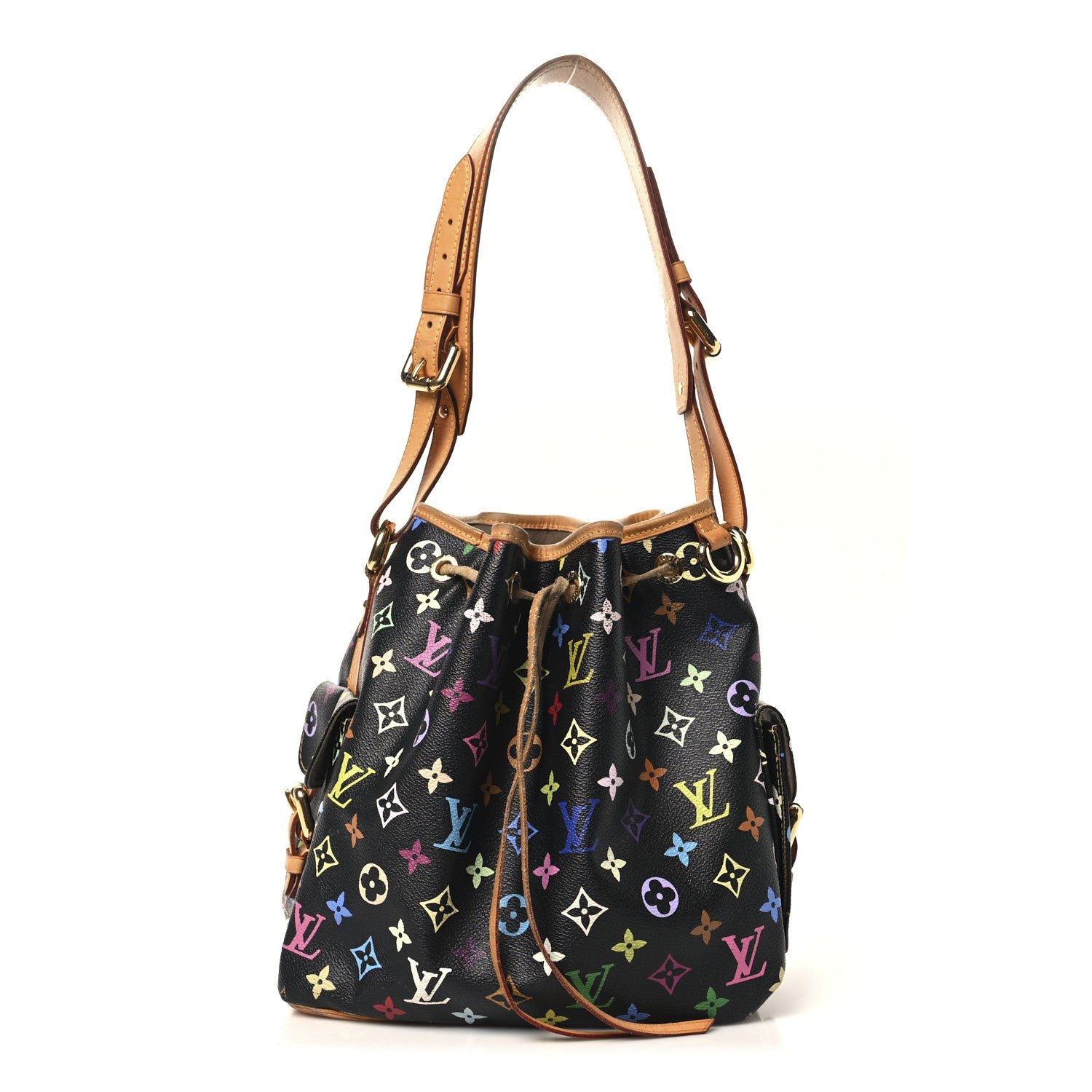 Louis Vuitton Monogram Multicolor Petit Noe Black