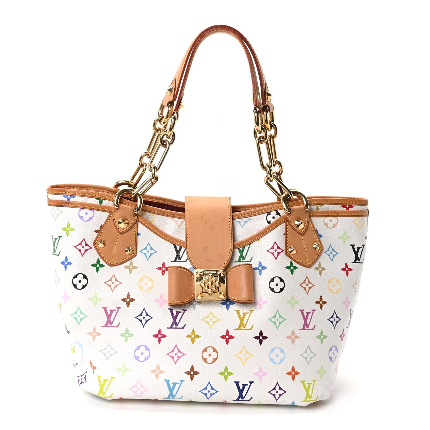 Louis Vuitton Monogram Multicolor Annie GM White
