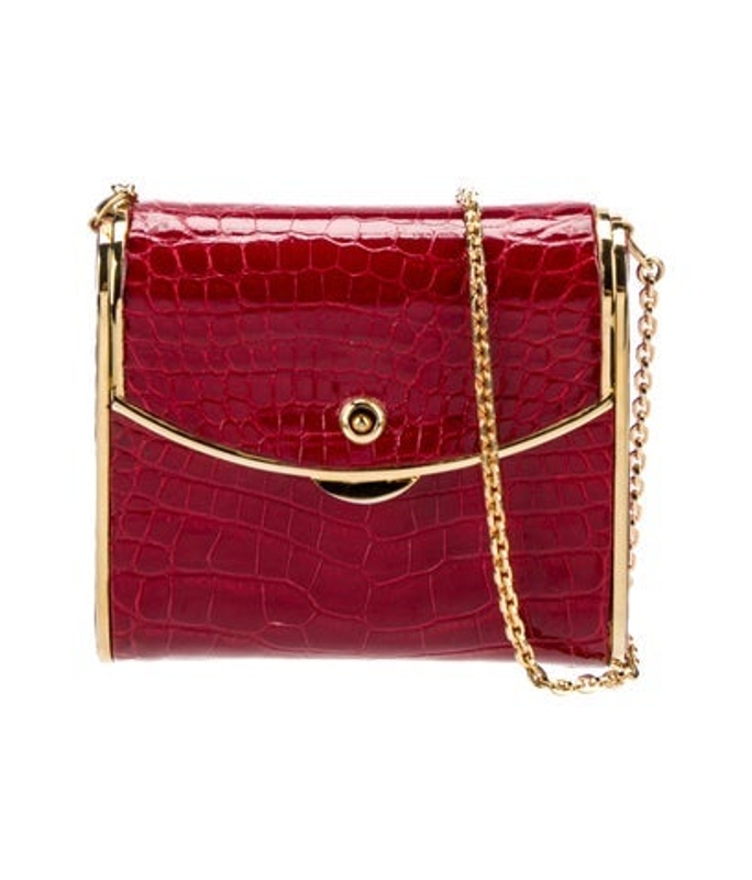 Judith Leiber Leiber Alligator Crossbody Bag W Tags