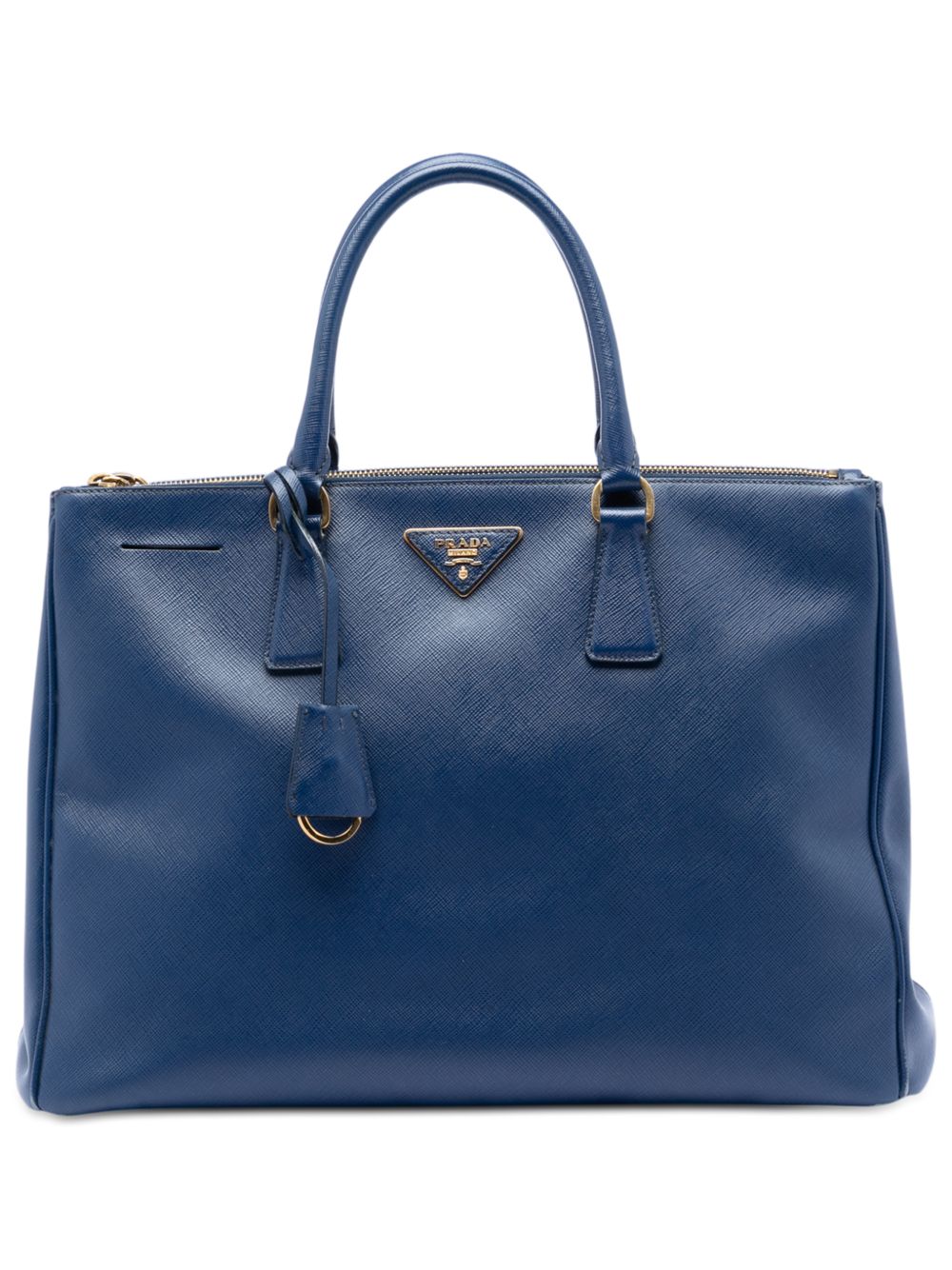 Prada 2000-2013 Large Saffiano Lux Galleria Double Zip Tote satchel