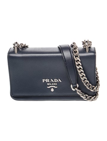Saffiano Leather Shoulder Bag Medium