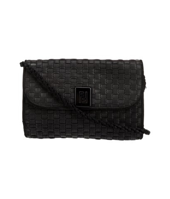 Fendi Satin Shoulder Bag