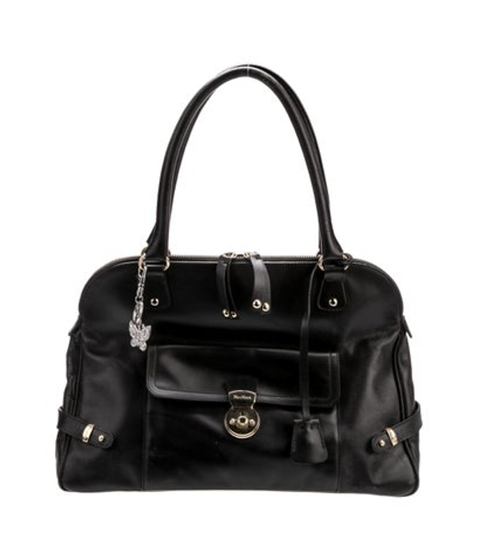 Max Mara Mara Leather Top Handle Bag