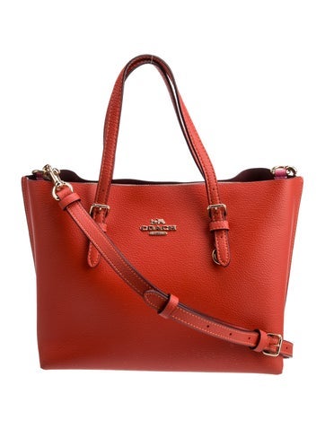 Coach Leather Shoulder Bag