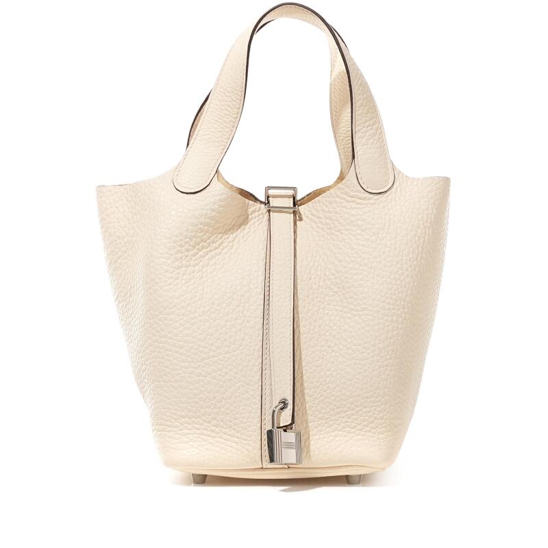 Hermes Nata Clemence Picotin Lock 18 Palladium Hardware, 2021