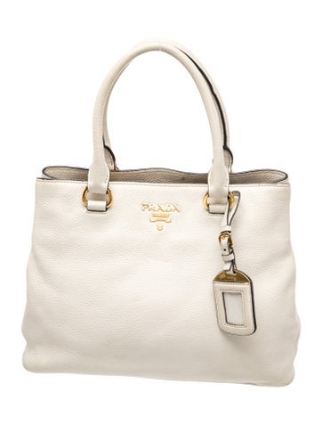 Vitello Daino Leather Top Handle Bag