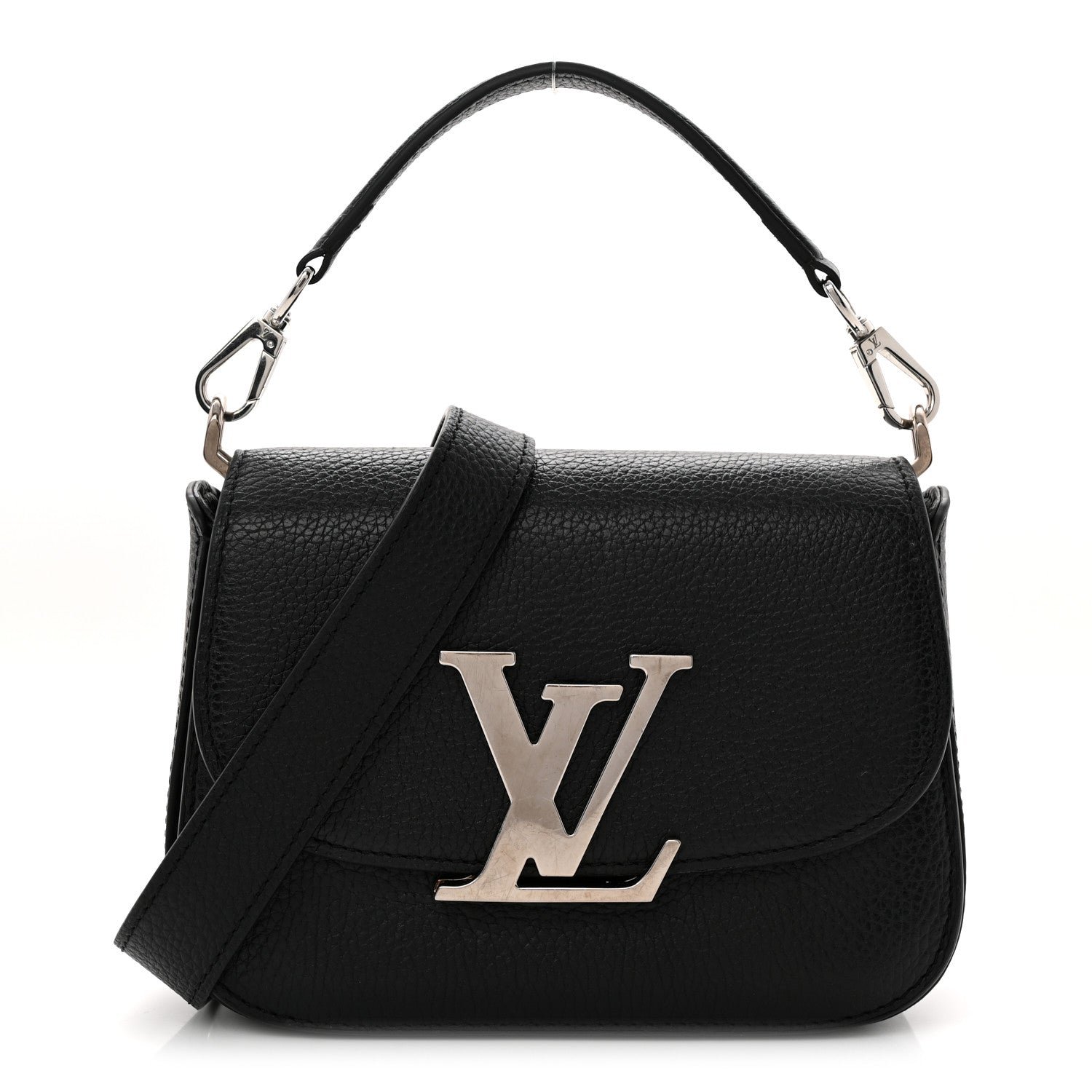 Louis Vuitton Grained Calfskin Vivienne LV Black