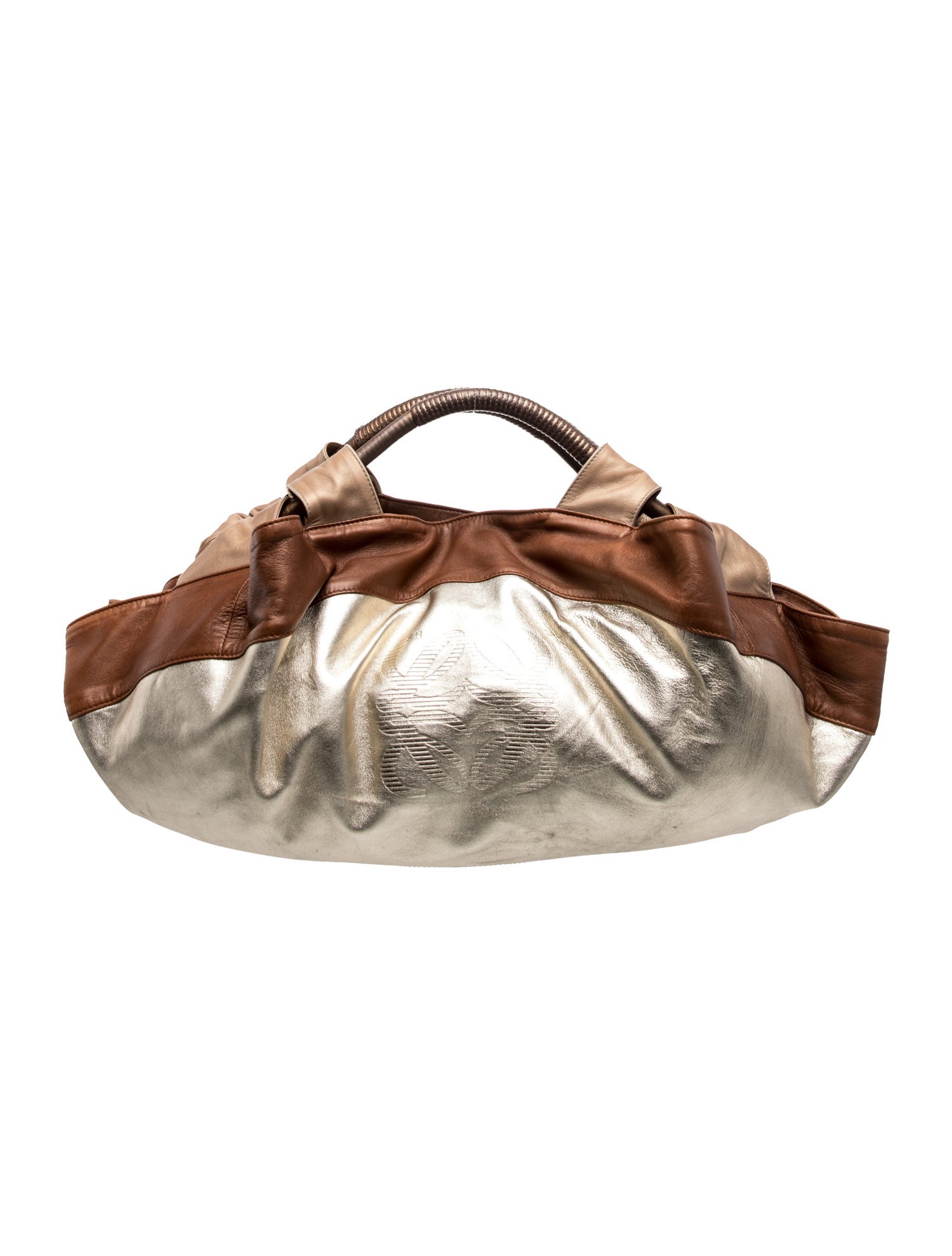 Leather Top Handle Bag