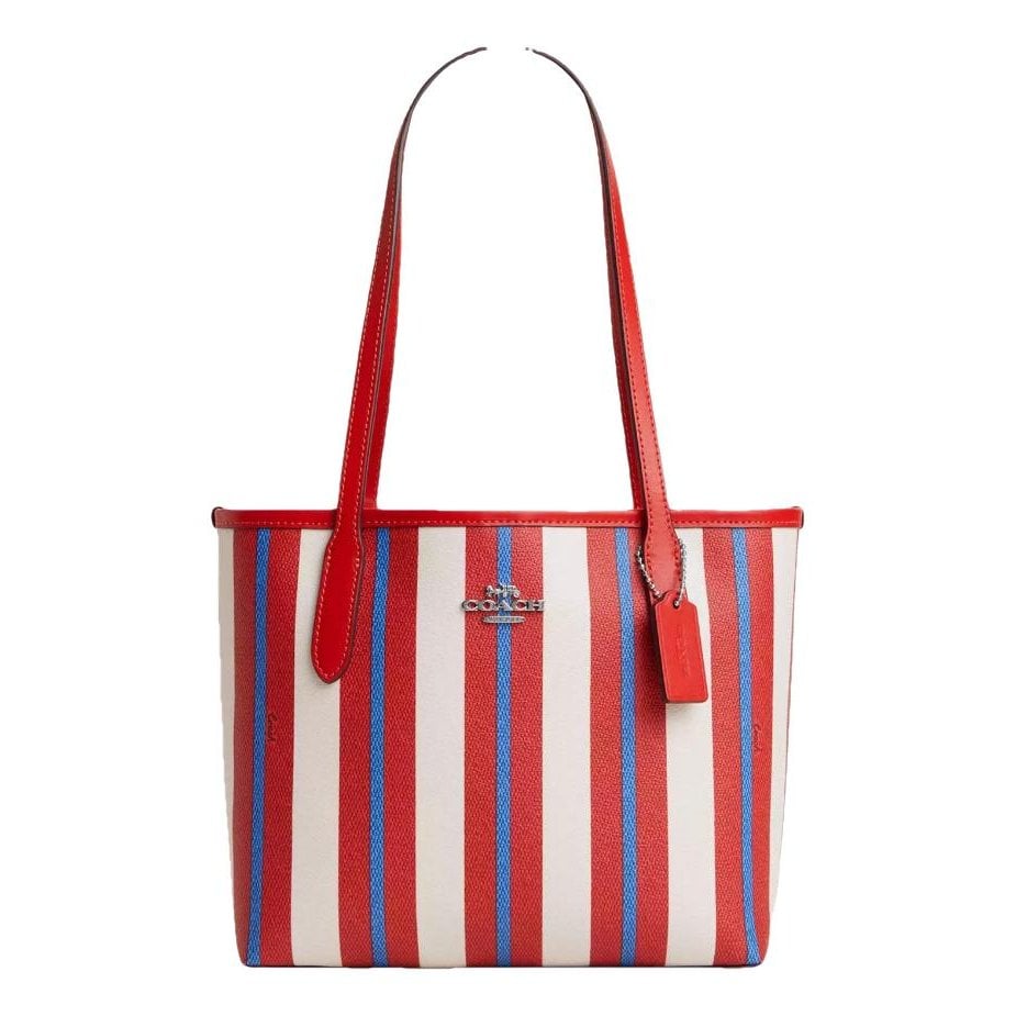 Leather tote