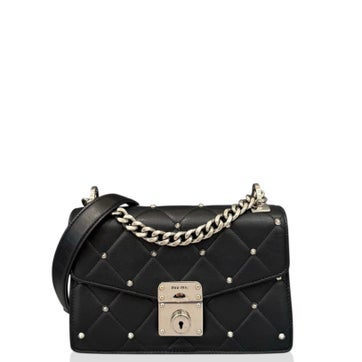 Miu Miu Taurillon Leather Shoulder Bag