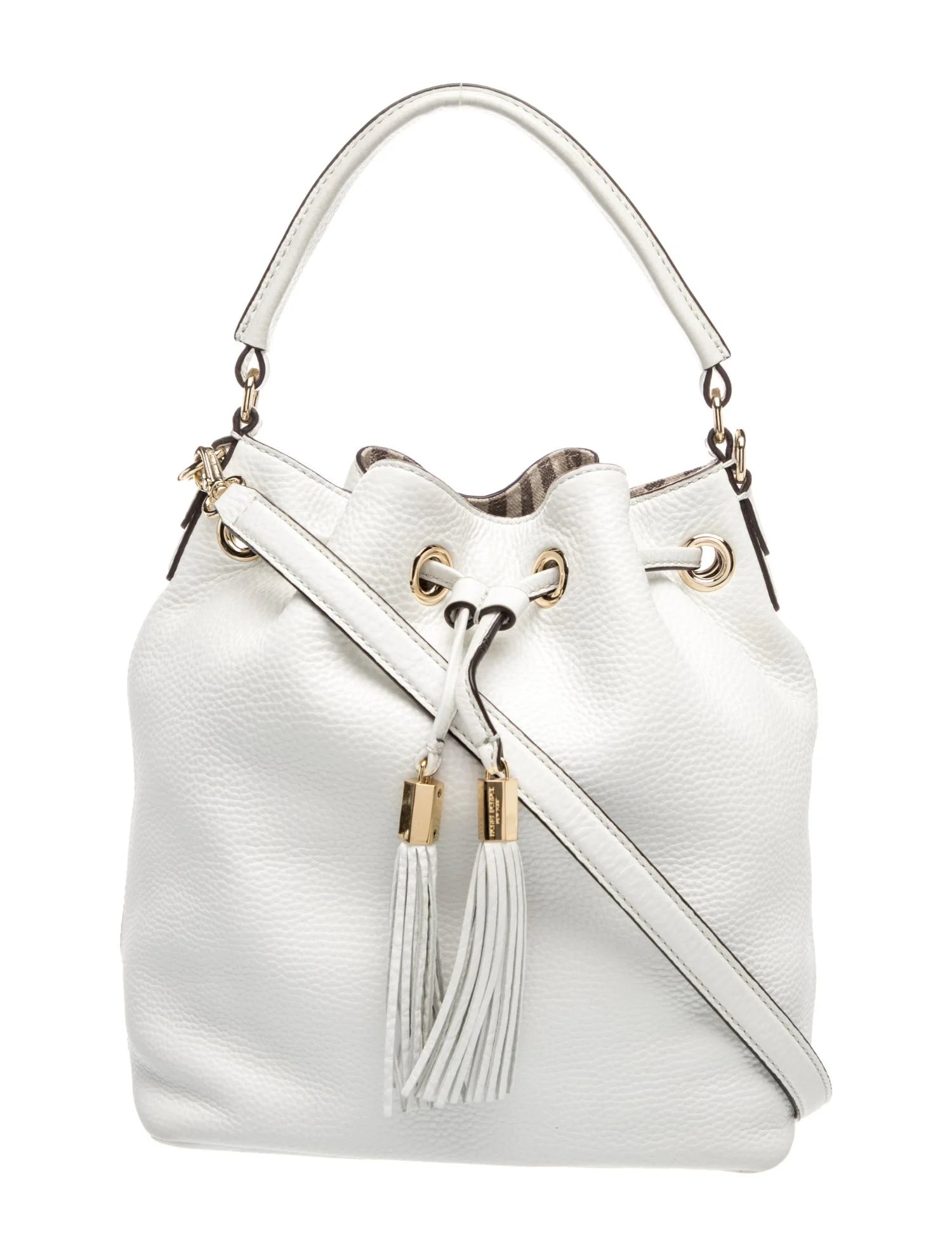 Leather Bucket Bag