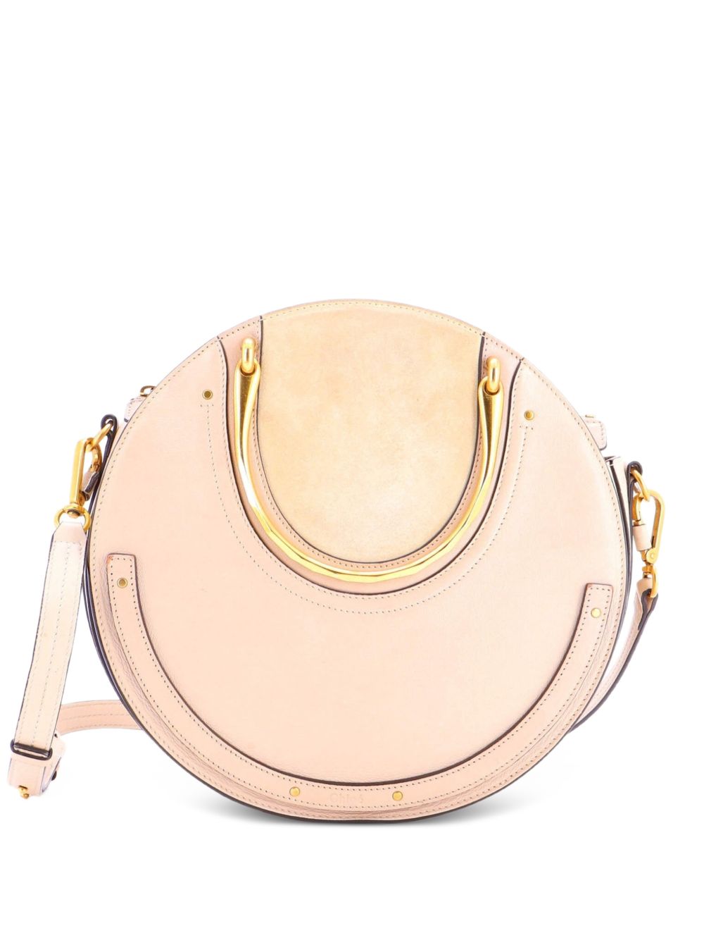 Pixie Crossbody Bag Leather and Suede Medium satchel
