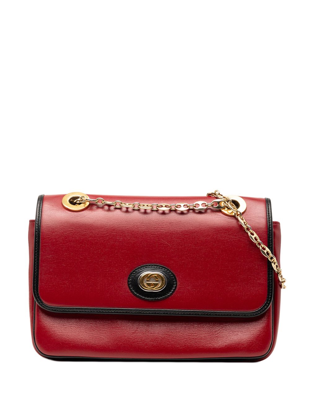 2000-2015 Small Leather Marina Chain shoulder bag