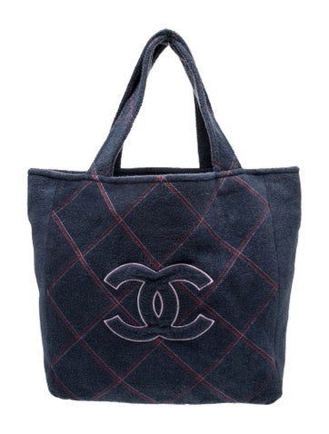 Terry Cloth Coco Beach Tote