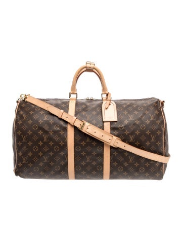 LV Monogram Keepall Bandouliere 55