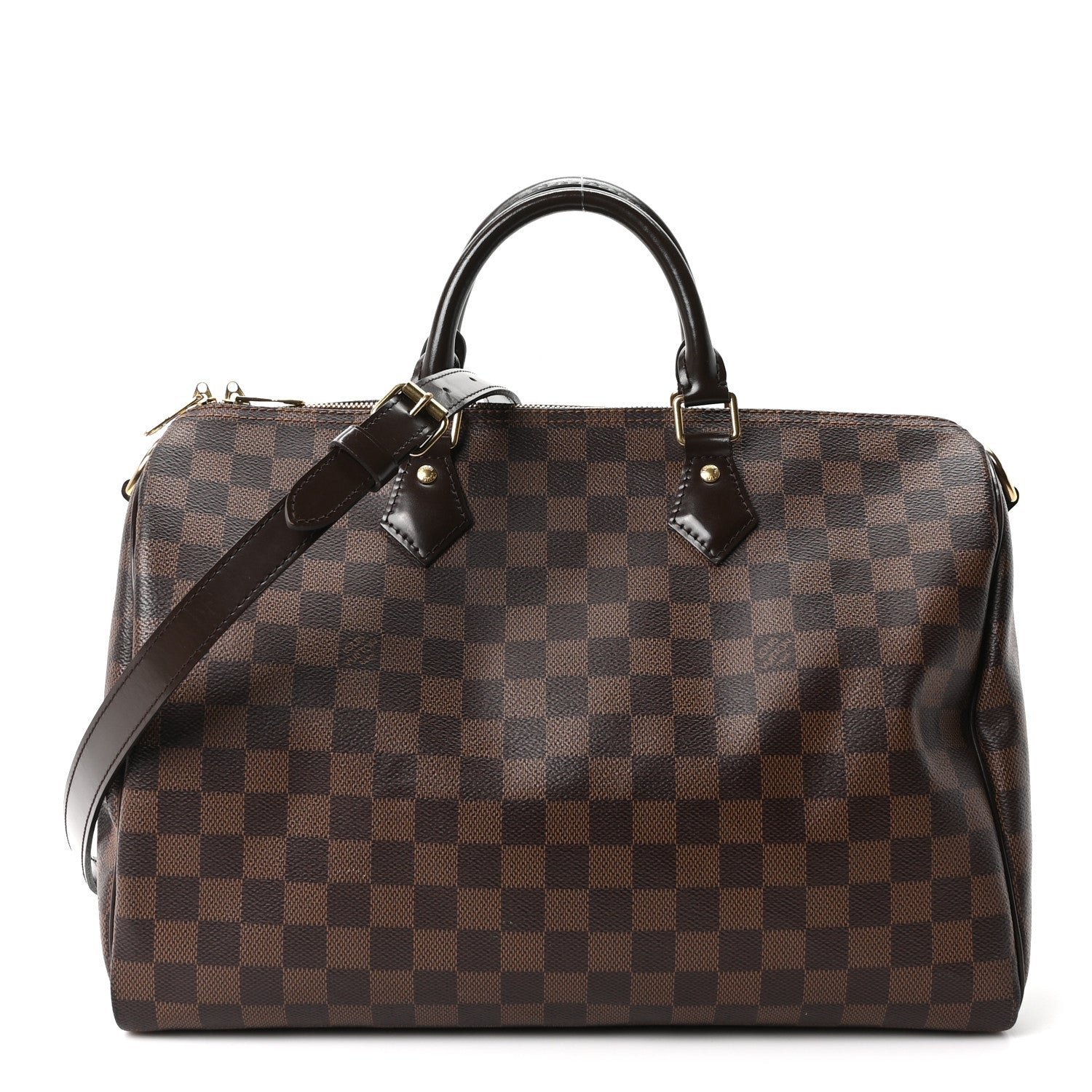 Louis Vuitton Damier Ebene Speedy Bandouliere 35