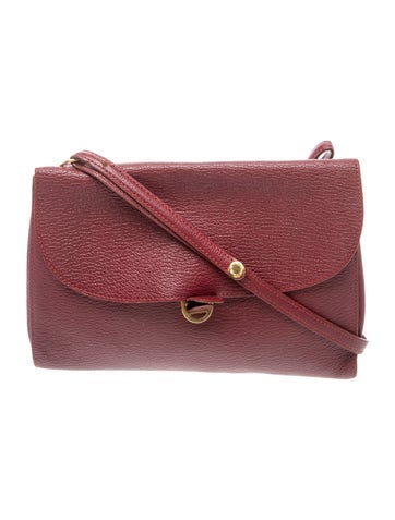Goat Leather Crossbody Bag Vintage