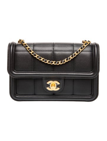 Square Quilt Mini Flap Bag